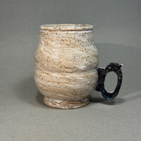 Freckled Cream Mug Art