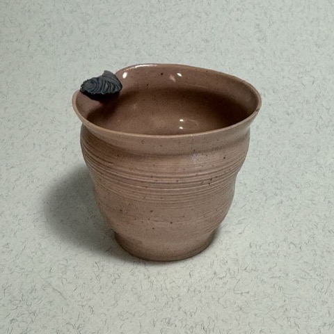 Cup-Pink Stoneware