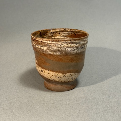 Mini Brown Swirl Cup