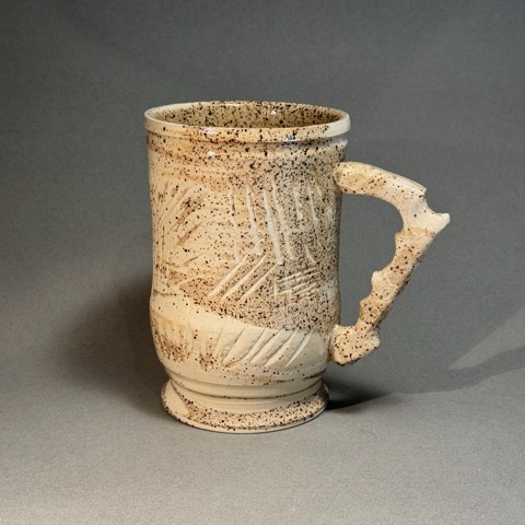 Tall Speckled Mug