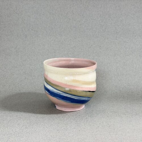 Pink-Blue Swirl Cup