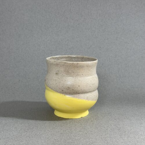 Tan-Yellow Cup