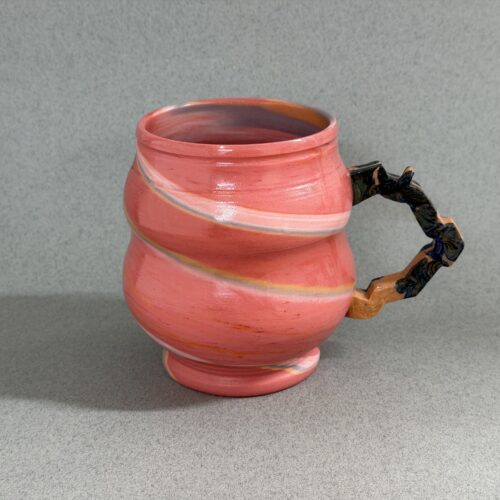 Pink Swirl Mug