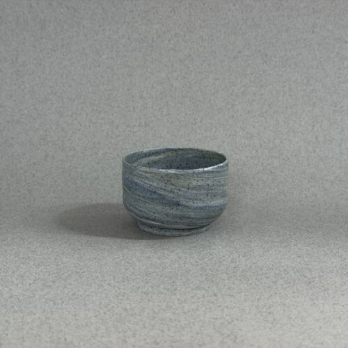 Mini Gray-Blue Swirl Cup