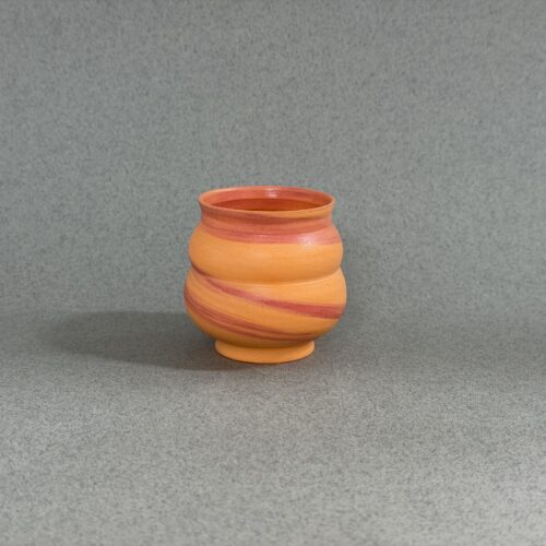 Mini Orange Swirl Cup