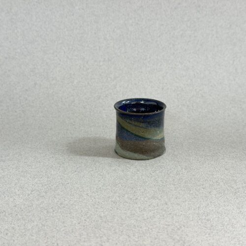 Tiny Blue-Olive Cup