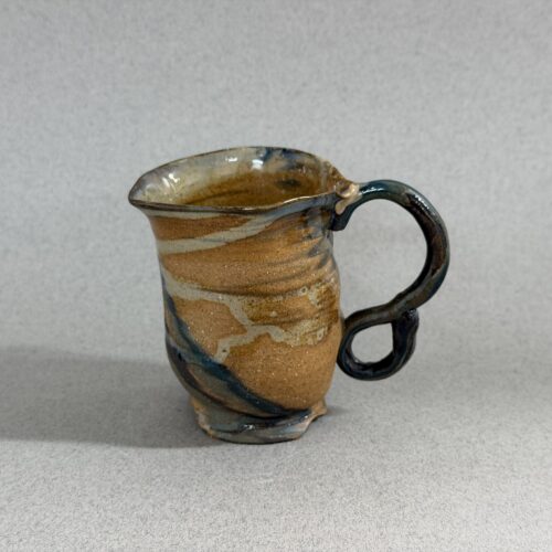 Rustic Brown-Blue Mug