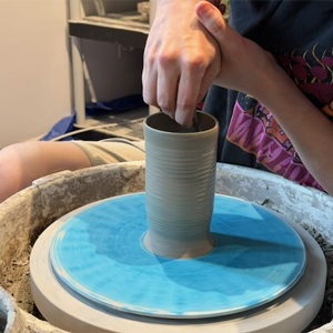 Thin the cylinder walls.