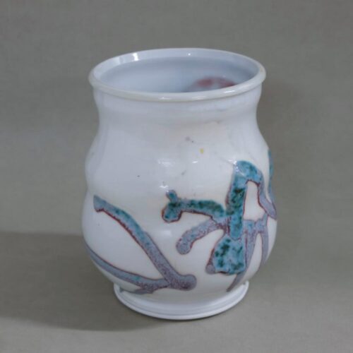 Large Cup Decorated Porcelain
