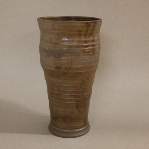 Tall Brown Vase